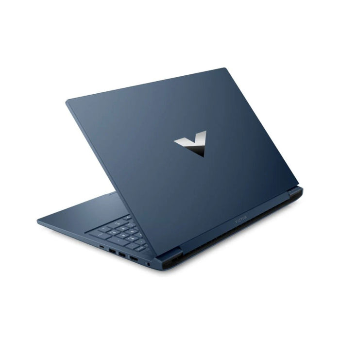 كمبيوتر محمول للألعاب HP VICTUS 16-R1043-معالج Intel Core i7-14700HX من الجيل الرابع، شاشة FHD مقاس 16 بوصة، ذاكرة وصول عشوائي 16 جيجابايت، قرص SSD سعة 512 جيجابايت، بطاقة رسومات NVIDIA GeForce RTX 4050 سعة 6 جيجابايت، نظام تشغيل DOS - أزرق