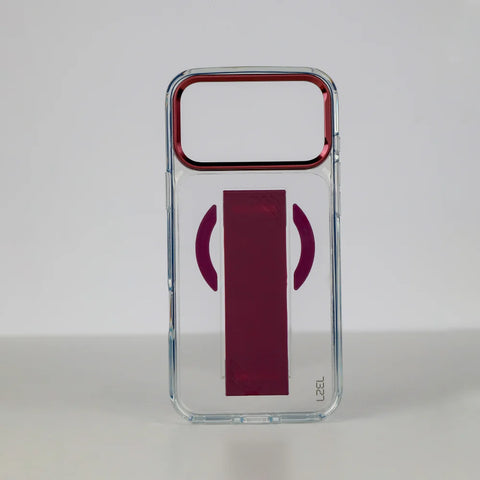 IZEL Silicone MagGrip Crystal Clear MagSafe Case for iPhone 18 Pro