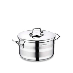 Korkmaz Astra2 A2026 Stainless Steel Casserole – 26x14 cm | 7.25L | Induction-Compatible, Premium Mirror Finish