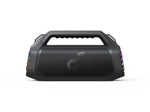 أنكر ساوندكور بوم 2 بلس، مكبر صوت بلوتوث محمول، 140 واط - أسود