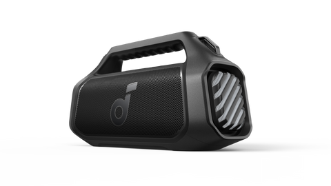 أنكر ساوندكور بوم 2 بلس، مكبر صوت بلوتوث محمول، 140 واط - أسود