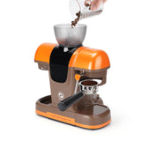 iCafilas ME2603 Semi-Automatic Espresso Coffee Maker with Integrated Burr Grinder