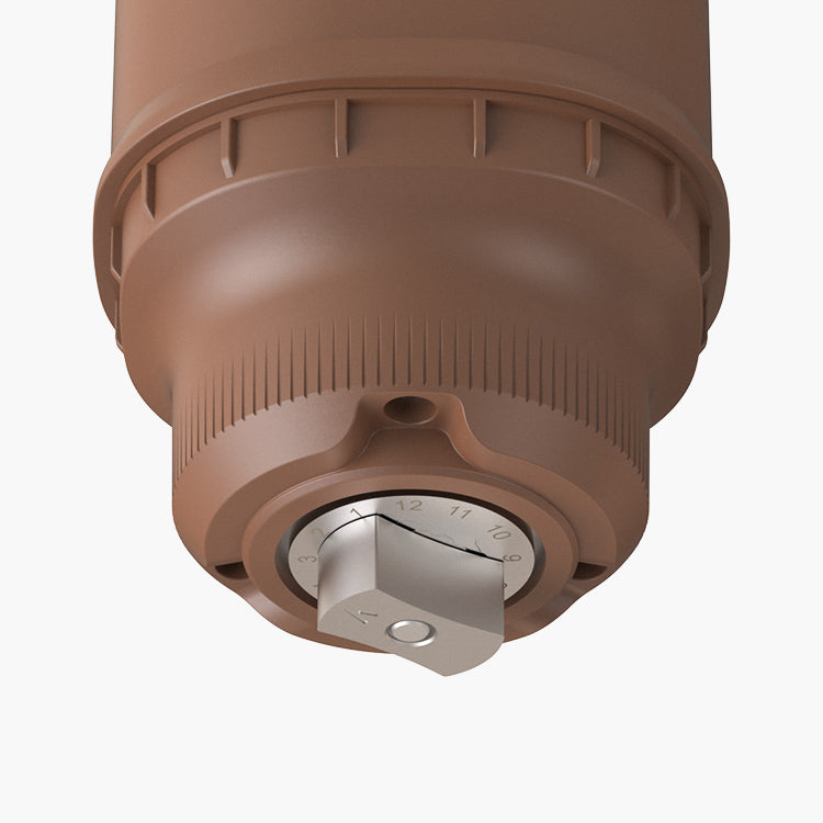 iCafilas FK14 Brown Mini Rechargeable Electric Coffee Grinder