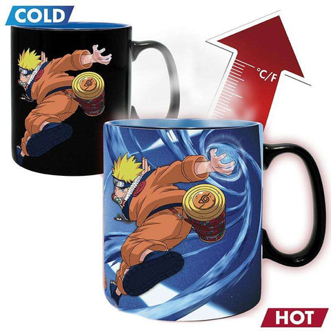 Aby Heat Reveal Mug: Naruto – Naruto & Sasuke