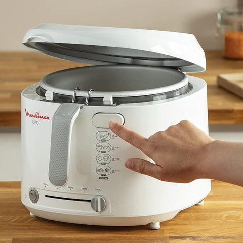 Moulinex 1470Watts, DeepFryer, White - AF203127