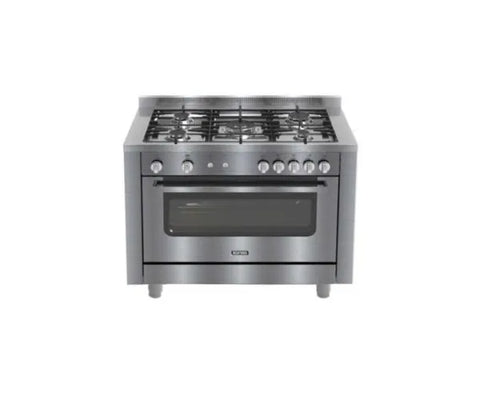 IGNIS Gas Cooker 100x60, 5 Burners, Full Safety, Stainless Steel