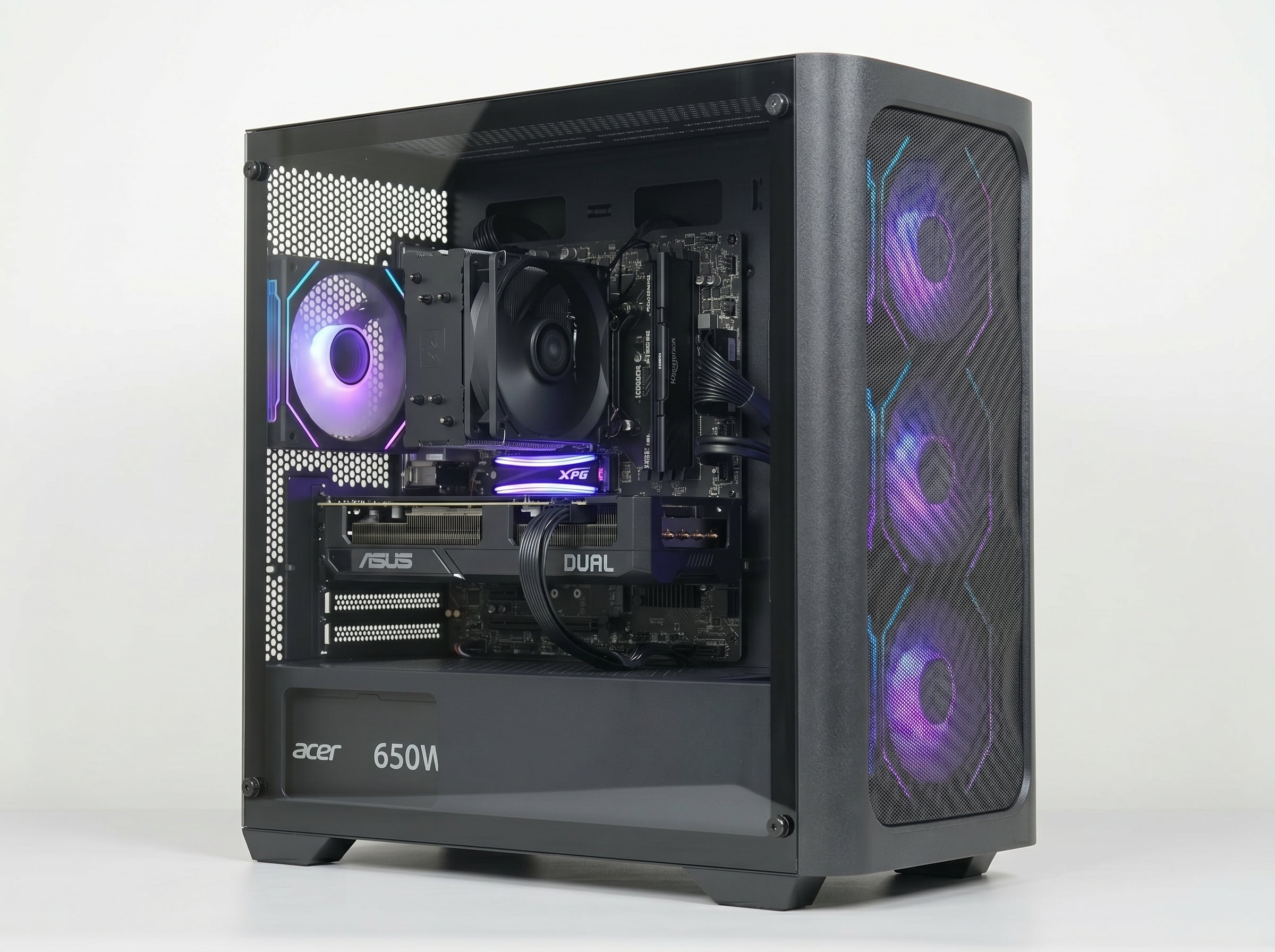 Custom Gaming PC Intel Core i5-12400F, RTX 5060 8GB, 16GB RAM DDR4, Windows 11 Pro