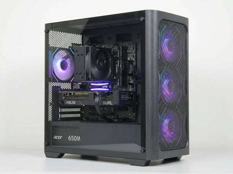 Custom Gaming PC Intel Core i5-12400F, RTX 5060 8GB, 16GB RAM DDR4, Windows 11 Pro
