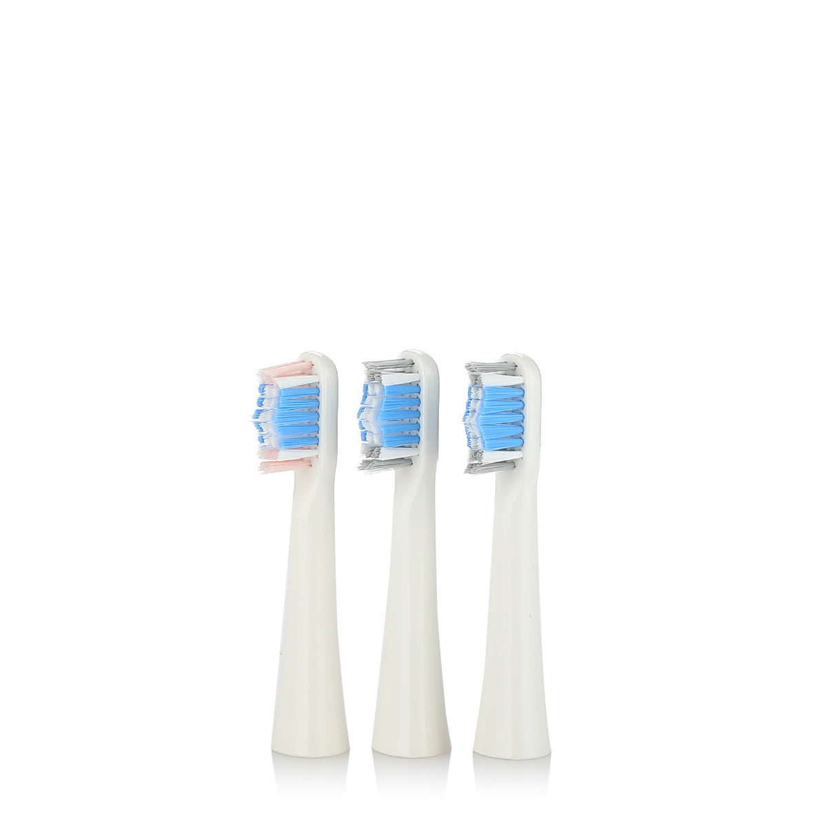 ATMOKO Sonic Duo Electric Toothbrush, Rechargeable with 40000VPM, Includes 8 Brush Heads-HP42A, Black&pink