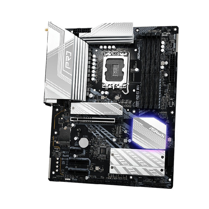 ASRock Z890 Pro RS WiFi - Intel LGA1851 ATX Motherboard, DDR5, WiFi 6E, PCIe 5.0