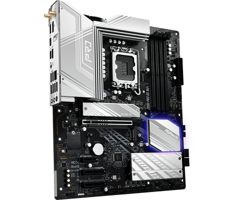ASRock Z890 Pro RS WiFi - Intel LGA1851 ATX Motherboard, DDR5, WiFi 6E, PCIe 5.0