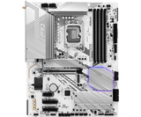أس روك Z890 Pro RS WiFi وايت - لوحة أم Intel LGA1851 ATX، DDR5، WiFi 6E، Thunderbolt 4