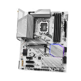 ASRock Z890 Pro RS WiFi White - Intel LGA1851 ATX Motherboard, DDR5, WiFi 6E, Thunderbolt 4