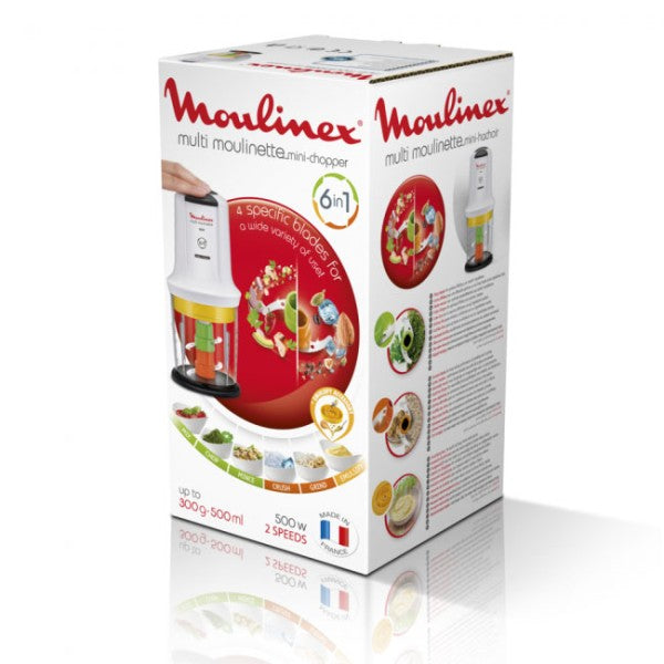 Moulinex 500Watts, 2 Speed Moulinette Chopper - AT7231