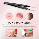 ATMOKO ELLESYE 6-Piece Blackhead Remover Tool Kit – Stainless Steel Pimple Popper Set