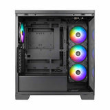 AZZA COVE Black ATX Mid Tower PC Case with 4 ARGB Fans Support Top 360 cooler - usb type C