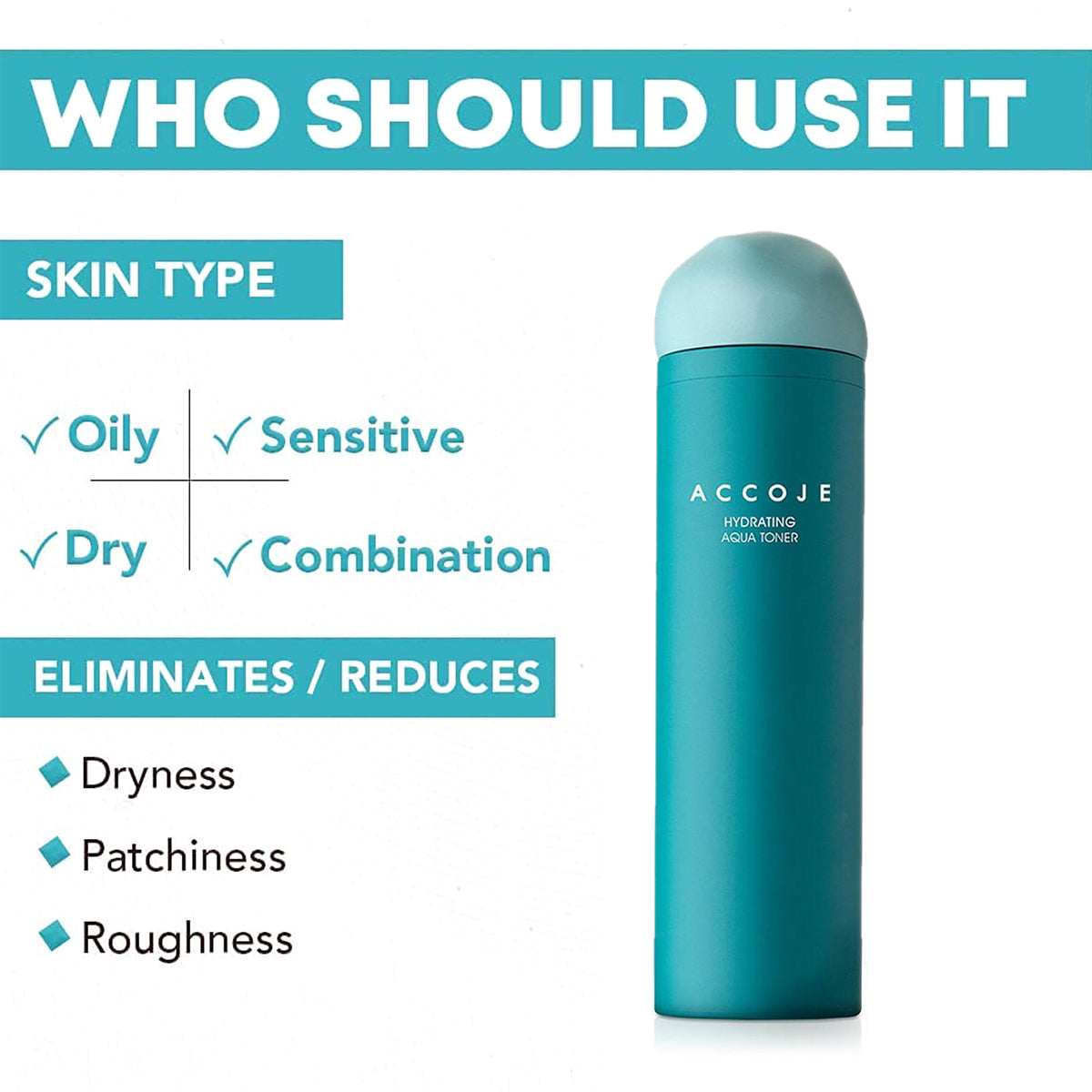 Accoje, Hydrating Aqua Toner - 130ml