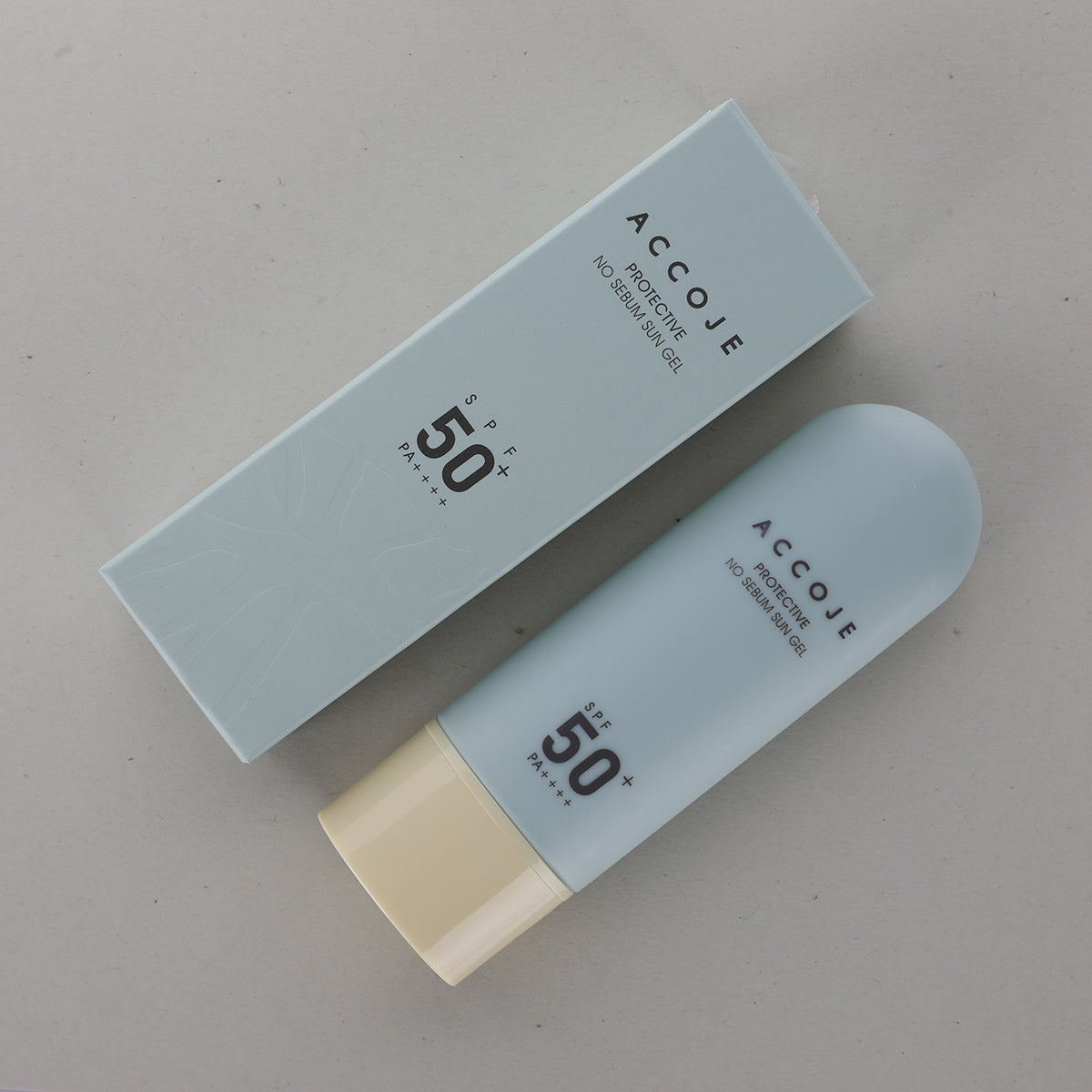 Accoje, Protective No Sebum Sun Gel SPF50+ PA++++ - 50ml