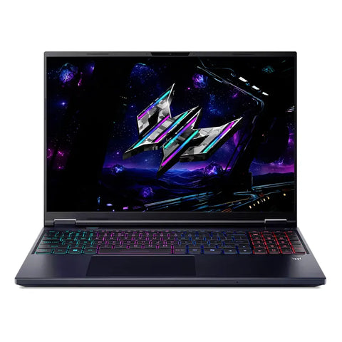 ايسر لابتوب الألعاب بريداتور هيليوس نيو 16 بمعالج Intel Core Ultra 9 275HX، رام 16 جيجابايت، هارد 1 تيرابايت SSD، كرت شاشة GeForce RTX 5070 بسعة 8 جيجابايت.