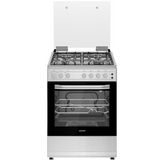Admiral, Gas Cooker 60x55cm 4 Burners, Stainless Steel – ADGC 6060CSSFSM
