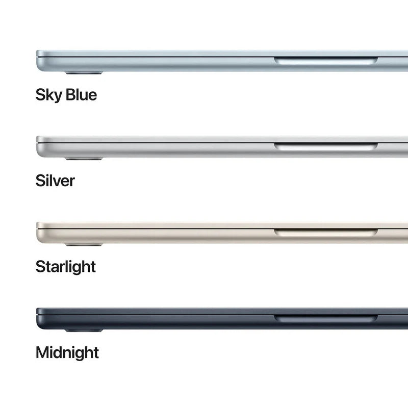 Apple MacBook Air 15.3" M4 10-core CPU, 10-core GPU 16‑core Neural Engine 16GB RAM 256GB SSD - MIDNIGHT