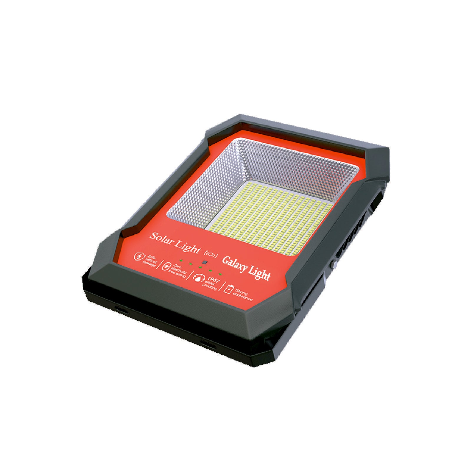 Galaxy Light Solar LED Floodlight with Remote Control, IP67 Waterproof Design & Separate Solar Panel