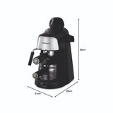 SOKANY Steam Espresso Maker Coffee Machine 800W with Safety Valve (Model SK-6810)