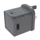 Allocacoc USB Cube Original PD GaN 65W - UK, Grey