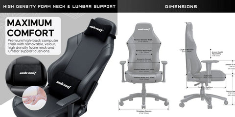 Andaseat Luna series Gaming Chair Large