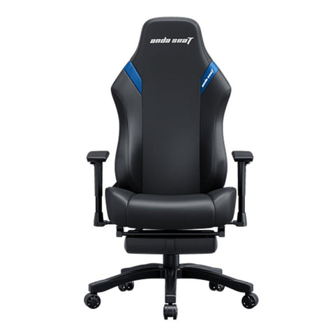 Andaseat Luna Pro with Footrest, Large Gaming Chair, PVC Leather
