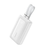 Anker Zolo Power Bank (10K, 35W, Built-In Dual USB-C Cables) - White