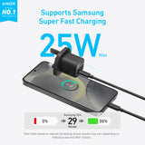 Anker 25W Compact Charger – USB-C Fast Charging Wall Plug with PPS