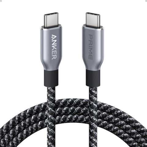 Anker Prime 6ft USB-C to USB-C 240W Upcycled-Braided Fast & Durable