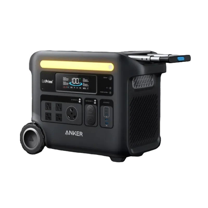 Anker SOLIX F2600 Portable Power Station – 2560Wh LiFePO4, 2400W Output for Home Backup & Off‑Grid Use ​