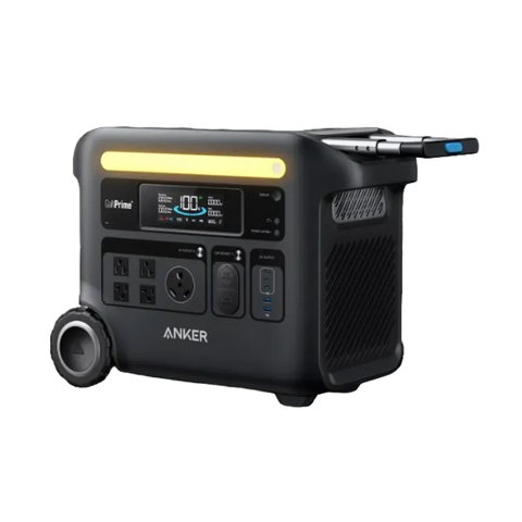Anker SOLIX F2600 Portable Power Station – 2560Wh LiFePO4, 2400W Output for Home Backup & Off‑Grid Use ​