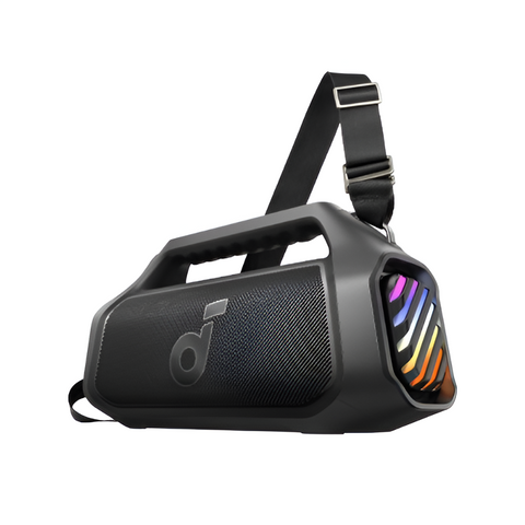 Anker Soundcore Boom 2 Plus, Portable Bluetooth Speaker, 140W - Black