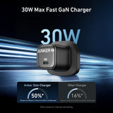 Anker Zolo Charger 30W PD 3.0 – Compact USB-C GaN II Fast Charger