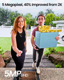 Aosu V8S, Video Doorbell Ultra with Home Station – 5MP HD, Radar Detection, Dual-Band Wi-Fi, AI Security