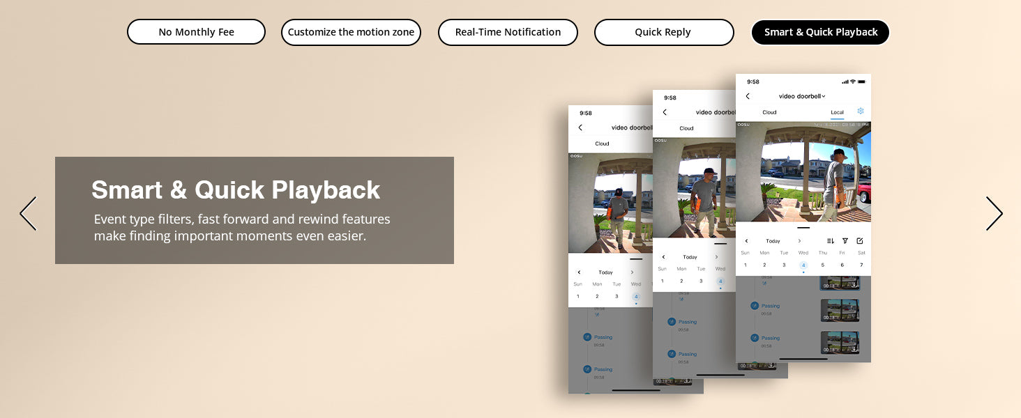 Aosu V8S, Video Doorbell Ultra with Home Station – 5MP HD, Radar Detection, Dual-Band Wi-Fi, AI Security