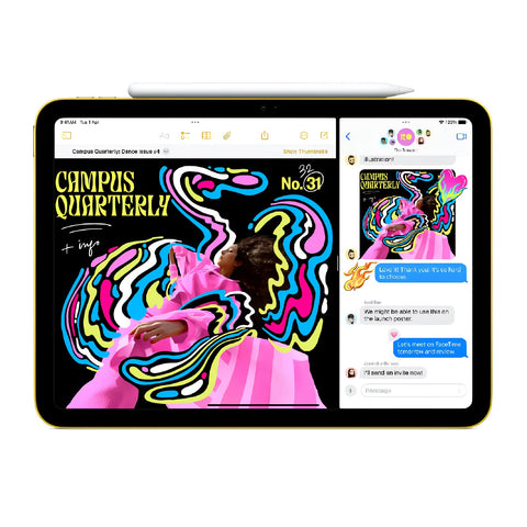 Apple iPad 11th Gen Tablet, A16 Chip, 256GB, Wi-Fi, 11inch - yellow (2025)