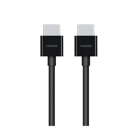 Two HDMI cables on a white background