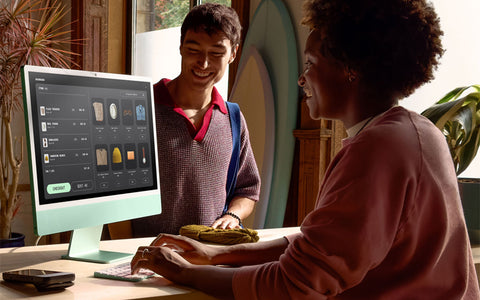 Apple iMac 24" M4 – 10-Core CPU, 10-Core GPU, 24GB RAM, 1TB SSD, Arabic/English Keyboard, Blue