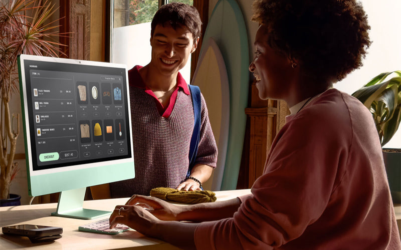 آبل آي ماك 24 بوصة M4 – معالج 10 نوى، معالج رسومي 10 نوى، ذاكرة RAM بسعة 32 جيجابايت، وحدة تخزين SSD بسعة 1 تيرابايت، لوحة مفاتيح عربي/إنجليزي، فضي