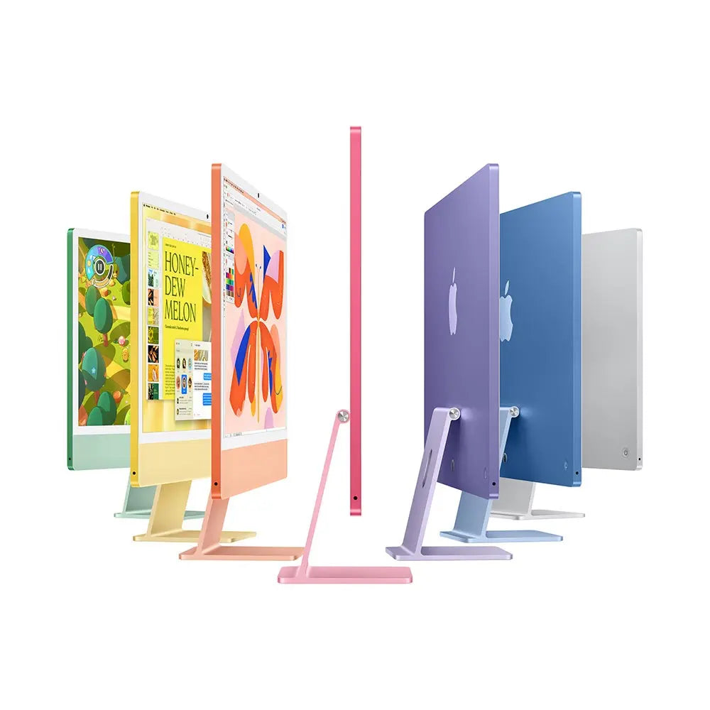 Apple iMac 24" M4 Nano-Texture – 10-Core CPU, 10-Core GPU, 24GB RAM, 1TB SSD, Arabic/English Keyboard, Silver