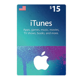 Apple iTunes Gift Card 15$ - US