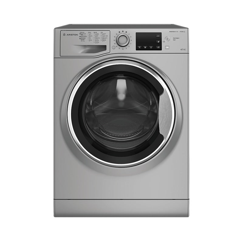 Ariston Freestanding Washer Dryer 9 kg / 6 kg, 1400 rpm - Silver (Open Box) (14 Days Warranty)