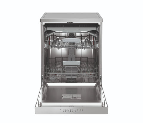 Ariston LFC 3C33 WF X Freestanding Dishwasher – 14 Place Settings, Full Size, Stainless Steel Tub