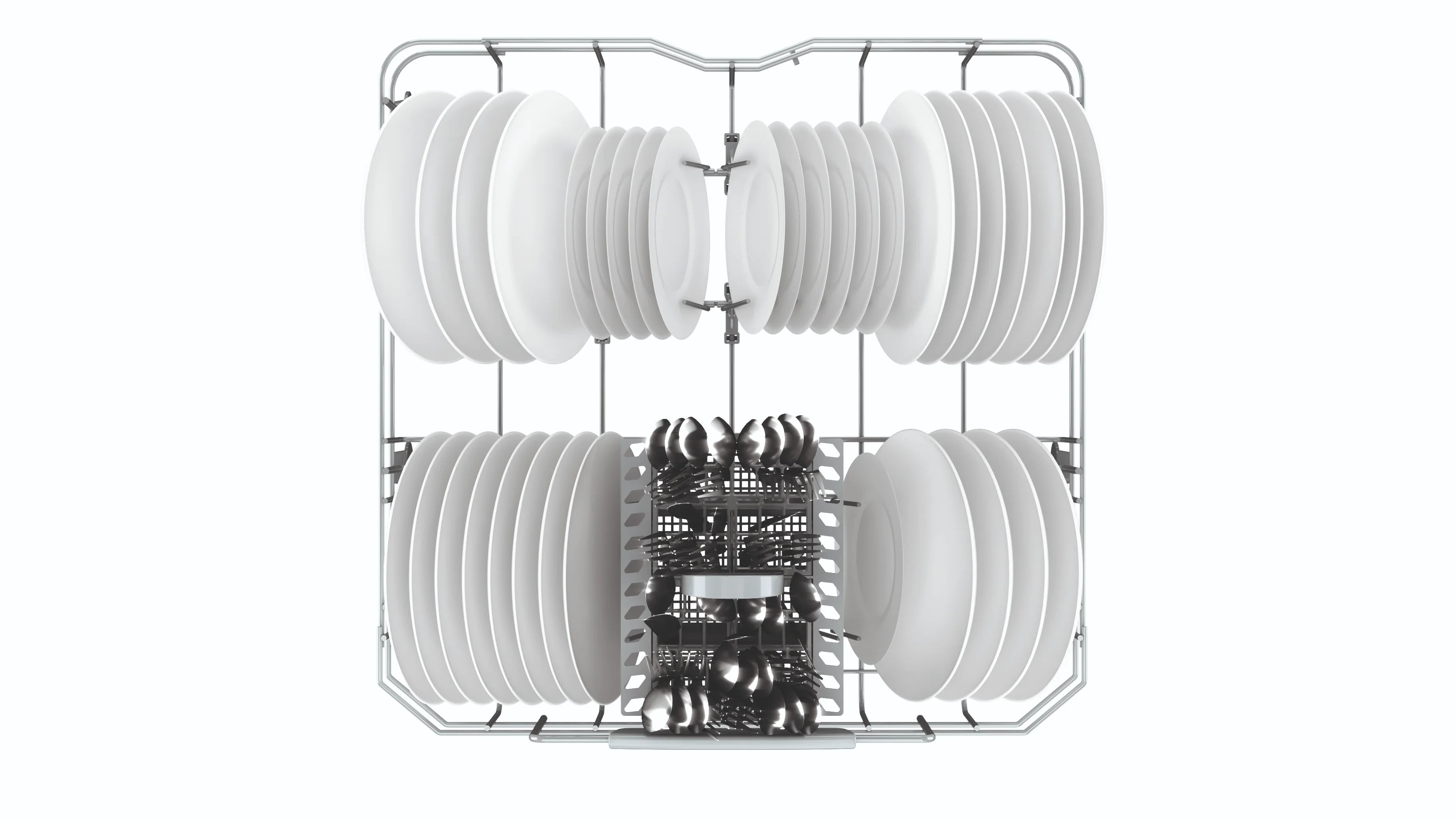 Ariston LFC 3C33 WF X Freestanding Dishwasher – 14 Place Settings, Full Size, Stainless Steel Tub