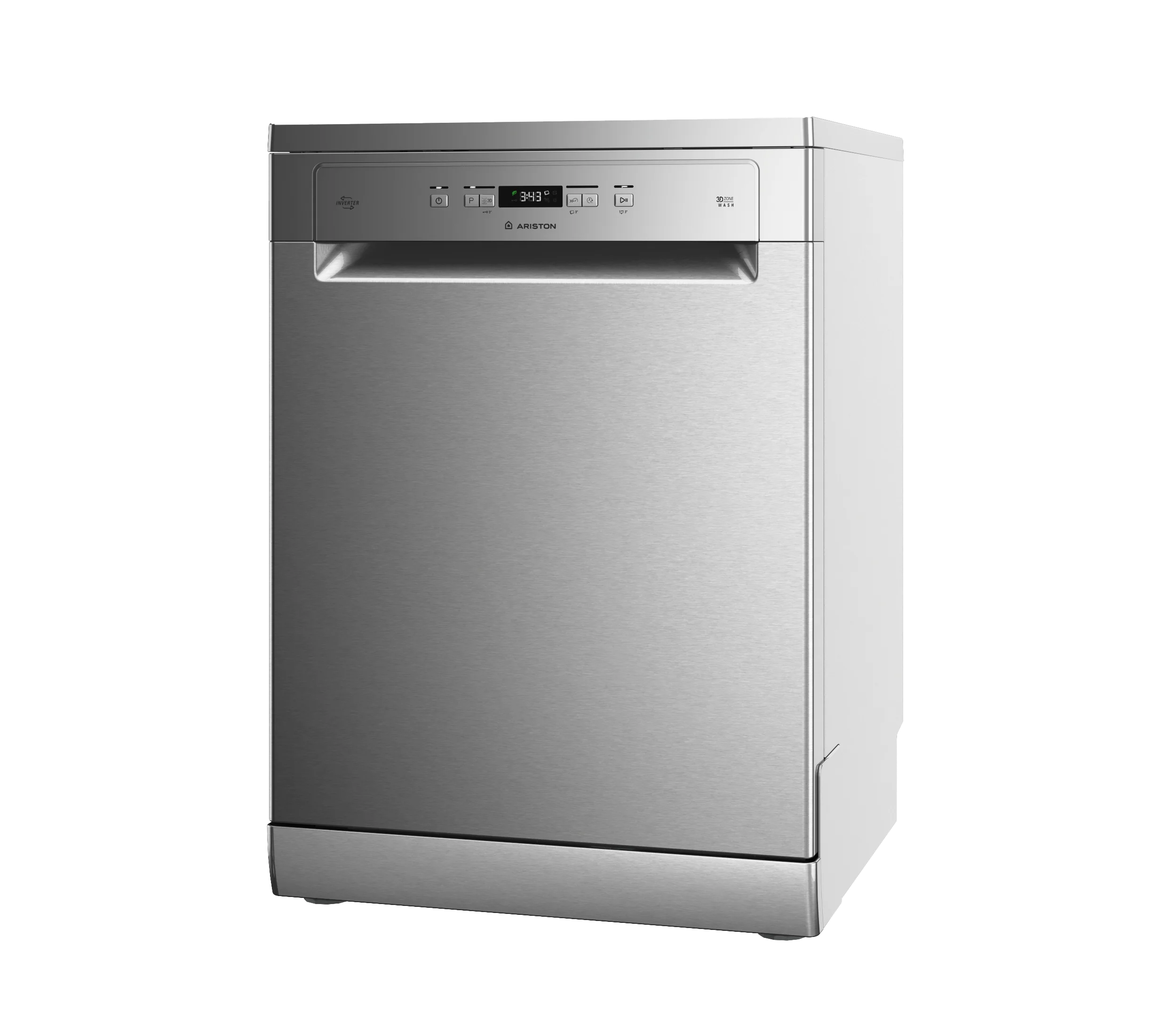 Ariston LFC 3C33 WF X Freestanding Dishwasher – 14 Place Settings, Full Size, Stainless Steel Tub