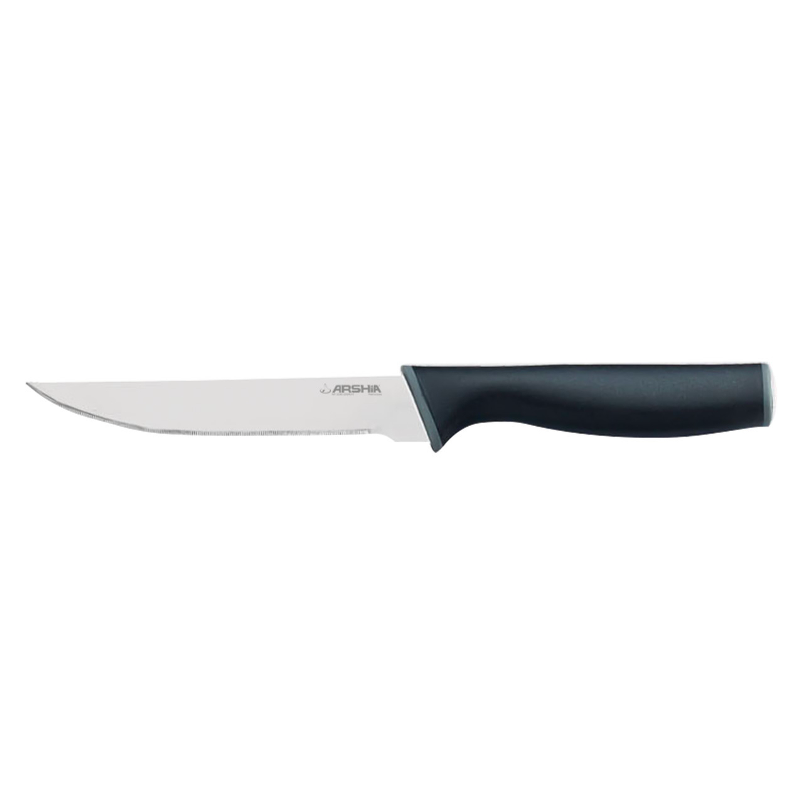 Arshia KS287-3559, Single 4.5" Steak Knife – Serrated Stainless Steel Blade